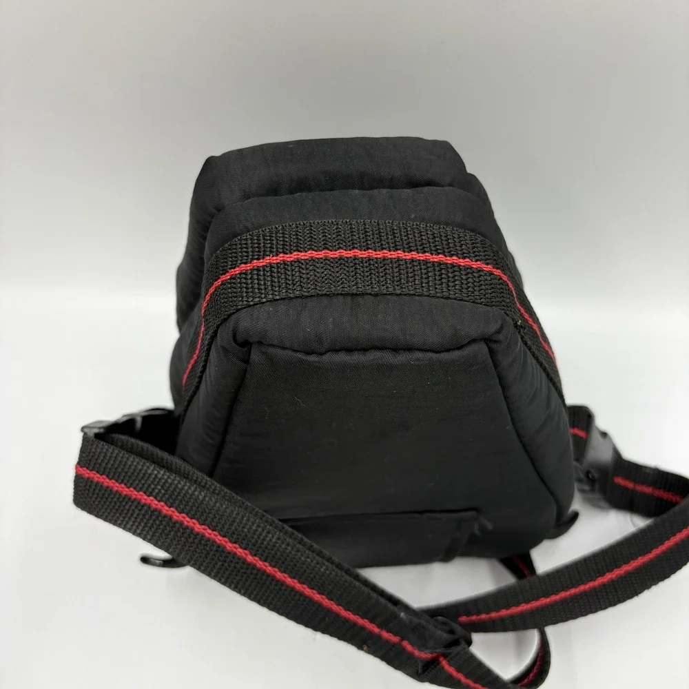 Pentax Black Nylon‎ Camera Shoulder Holster Bag Belt Loop Padded Strap Case DSLR